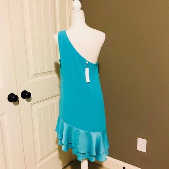 Trina Turk Lunara Asymmetrical hem dress - Picture 5 of 6